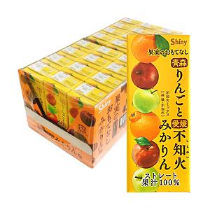 青森の味！ ミックスジュース 果実のおもてなし みかりん スリムパック 200 取り寄せ商品