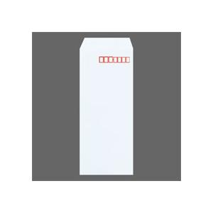 再生ケント封筒 長4 80g/m2 〒枠あり ホワイト 業務用パック 1箱(1000枚) 取り寄せ商...