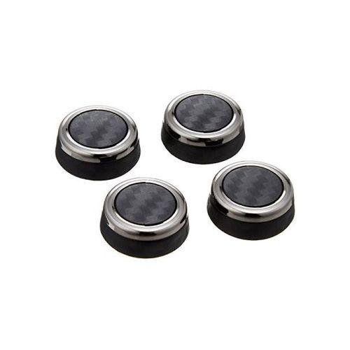 車用 LUXIS リヤワイパーボルトキャップ カーボンルック＆BKメッキ LS405  取り寄せ商品