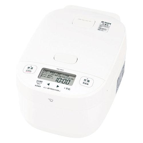 圧力IH炊飯ジャー 極め炊き(5.5合) ホワイト 日本製 取り寄せ商品