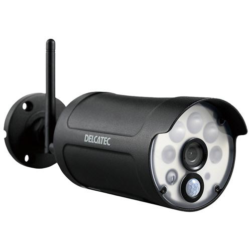 デルカテック/増設用ワイヤレスセンサーライト付きフルHDカメラ 取り寄せ商品