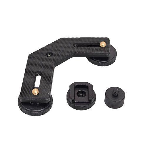 ドットサイトブラケットII 外付けの照準器とミラーレスカメラ・高倍率ズームデジタルカメラの取り付けに...