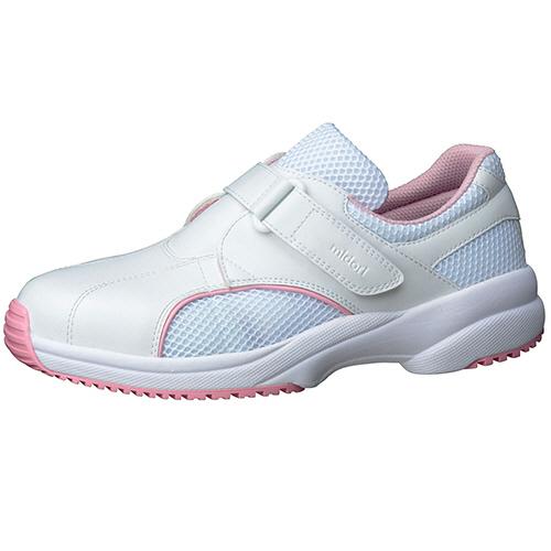 軽量メディカル作業靴 ケアセフティ CSS-01N ピンク 24.5cm 1足 取り寄せ商品