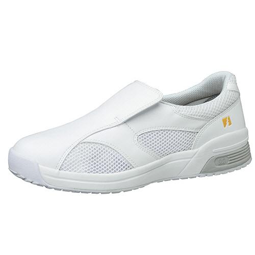 男女兼用 メディカルエレパス 静電作業靴 CSS-300N 静電 ホワイト 23.5cm 1足 取り...