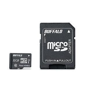 バッファロー RMSD-016GU1SA UHS-1 Class1 microSDカード 16GB ...
