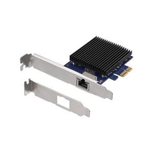 10GbE 有線LANカード Realtek RTL8127AT搭載 PCIe Gen4x1 RJ45対応1