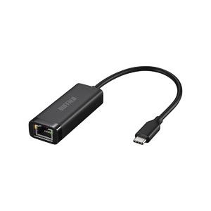 LUA6-U3-CGTE-BK Giga USB3.2 Gen1対応 有線LANアダプターType-...