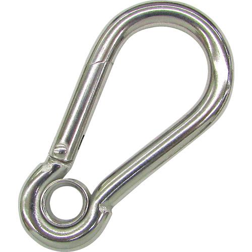 ステンレス スナップフックAW型 線径8mm 長さ80mm 1個 目安在庫=○