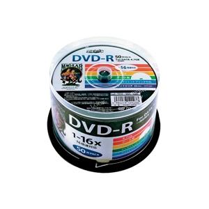データ用DVD-R 16倍速 50枚 スピンドル HDDR47JNP50 目安在庫=△
