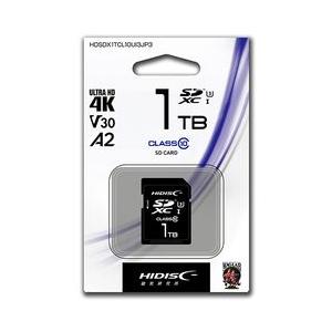 ＨＩＤＩＳＣ 超高速SDXCカード 1TB CLASS10 UHS-I Speed class3対応 取り寄せ商品