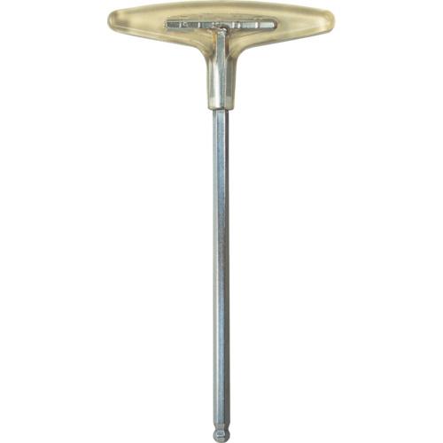 T型 六角棒スパナ テーパーヘッド 樹脂ハンドル 8mm 単品 1本 目安在庫=○