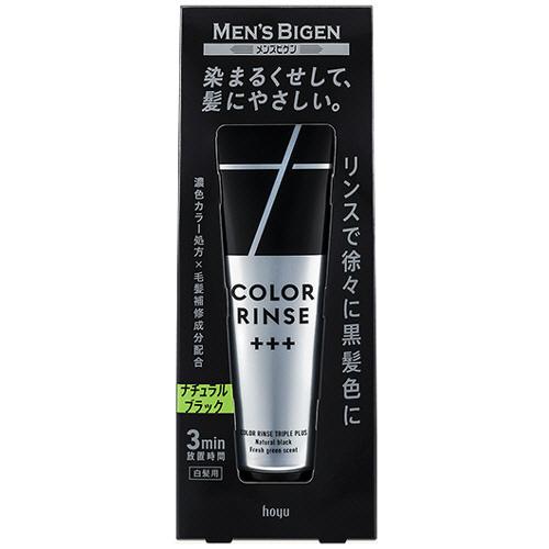 メンズビゲン カラーリンス トリプルプラス ナチュラルブラック 120g 1本 目安在庫=○