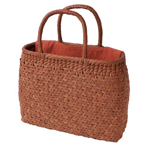 てまひま工房 山葡萄バッグ/鉄線編み/8 秋 取り寄せ商品