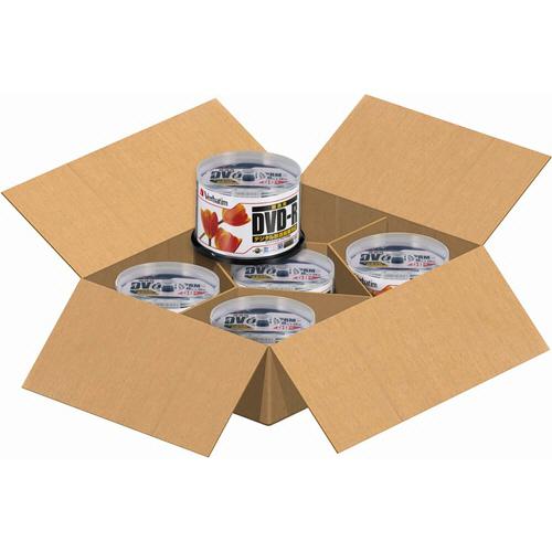 録画用DVD-R 120分 16倍速 ワイドプリンタブル スピンドル 1箱(250枚:50枚×5個)...