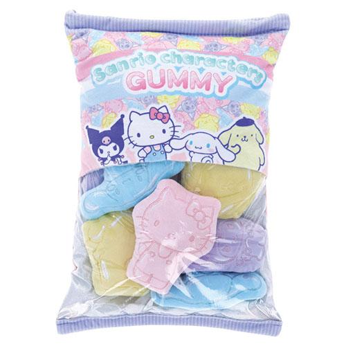 キャラクターズ キャラクターズグミ クッション (キティ×3、プリン・クロミ・シナモン×各2) 取り...