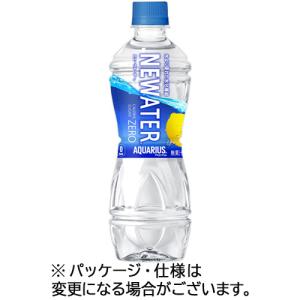 アクエリアス ニューウォーター 500mL ペットボトル 1セット(48本:24本×2ケース) 目安在庫=○