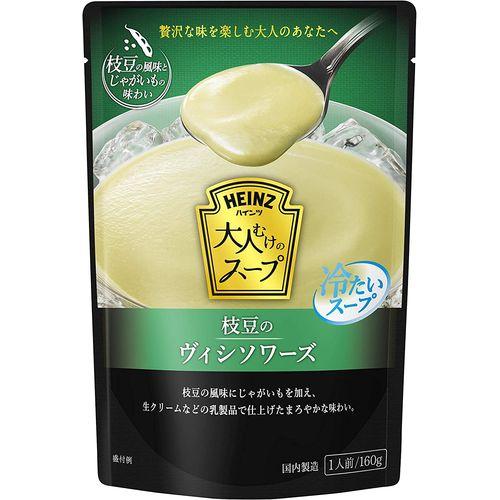 ハインツ日本 大人むけのスープ 冷たい枝豆のヴィシソワーズ160g×10セット 取り寄せ商品