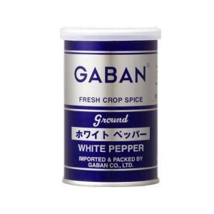 ハウス食品 ギャバン ホワイトペッパー 缶 ６５ｇ（60個） 取り寄せ商品｜nanos