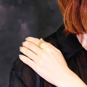 リング 指輪 レディース 22金 22K アン...の詳細画像3