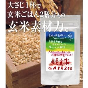 香ばしい 玄米パウダー 美養玄米GABA200...の詳細画像5