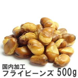 フライビーンズ 500g 徳用大袋 南風堂の揚げそら豆 国内加工 花豆 油豆