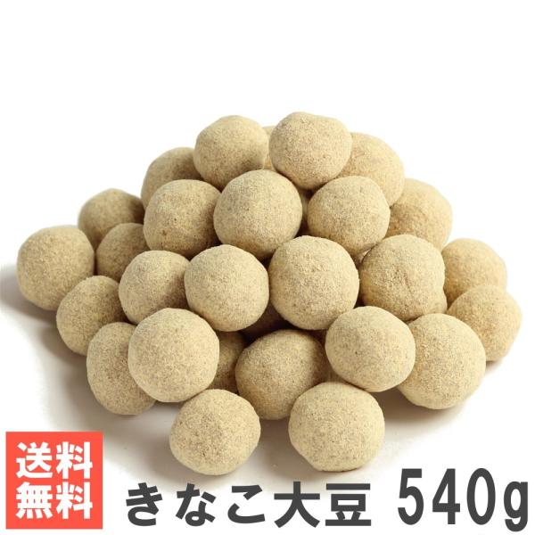 きなこ大豆540g 送料無料お試しメール便 濃厚きなこ味 九州産こだわりの大豆豆菓子