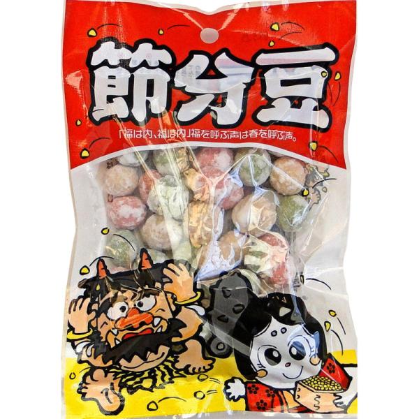 節分豆45g×30袋×2箱 ケース販売 南風堂 業務用大袋 九州産フクユタカの砂糖がけ豆菓子