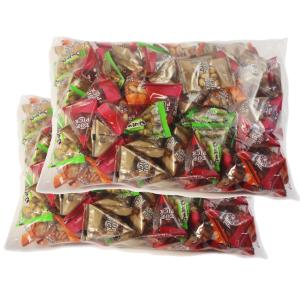 バラエティミックス1kg×2袋 業務用大袋 南風堂 6種の個包装豆菓子 いか豆 えび豆 柿ピー 揚げ塩落花生 しょうゆ豆 わさび豆