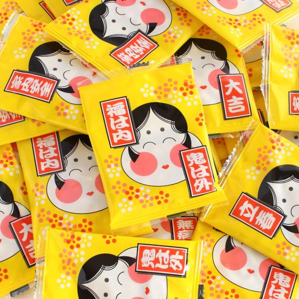 立春大吉ミニ大豆 8g×100袋 南風堂 2026年節分 業務用大袋 九州産大豆の個包装