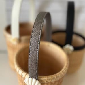 Nantucket ナンタケットバスケット レザーハンドル Lサイズ 長さ Nantucket ナンタケットバスケット レザーハンドル Lサイズ 長さ