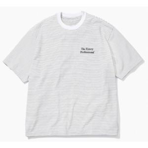 【新品】【ennoy】ボーダーTシャツ  S/S Border T-Shirt (WHITE × BLACK) サイズ L｜nanyou-netshop