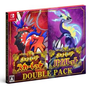 【新品】【プロモカードなし】【土日祝日発送】『ポケットモンスター スカーレット・バイオレット』ダブルパック -Switch 【パッケージ版】