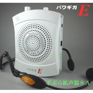 パワギガＥ　ＮＺ−６８０−Ａ(定格１５Ｗ、最大２０Ｗ)ホワイト、ハンズフリー拡声器、充電仕様、外部入力