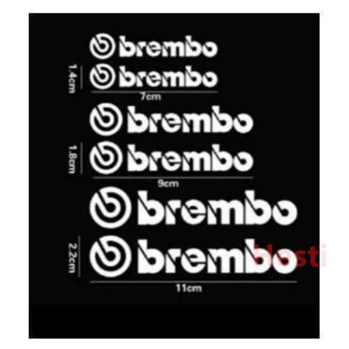 高品質 brembo ブレンボ ロゴ ブレーキキャリパー ステッカー デカール 耐久 耐熱 ブレーキ...