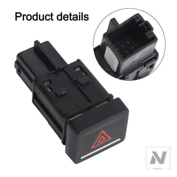 【並行輸入品】ゴルフ7 MK7用ダブルフラッシュライトスイッチハザードランプスイッチOEM部品ナンバ...