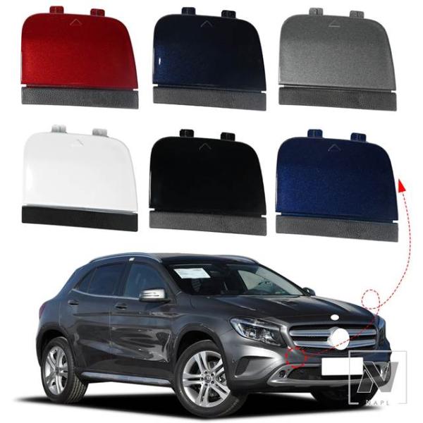 【並行輸入品】フロントバンパー牽引フックカバーキャップアイ ベンツ GLAクラス X156 SUV ...