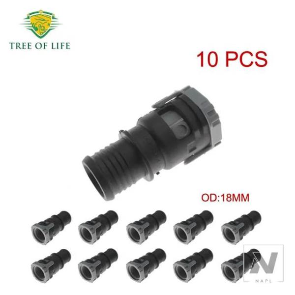 【並行輸入品】1/2/5/10X 18MM HVAC ヒーターホースコネクタ 31274927 ボル...