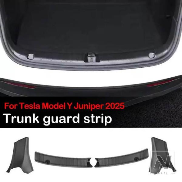 【並行輸入品】TPEトランクドアシルストリップ 傷防止 ブーツローディングパッドプロテクター ABS...