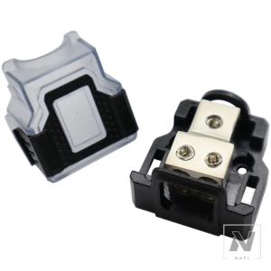 並行輸入品 オーディオヒューズホルダー用車載電源分配ブロックジャンクションボックス（複数分配オプション1対21対31対5