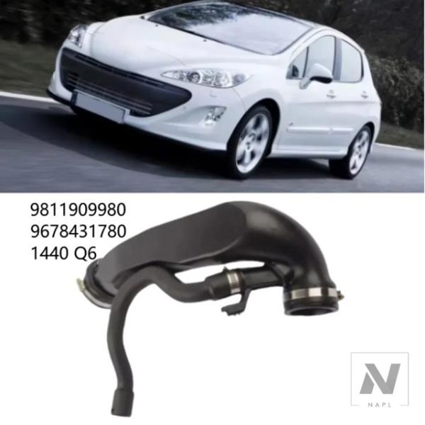 並行輸入品 プジョー 207 308 3008 5008 RCZ 1.6 用エアインテークターボホー...