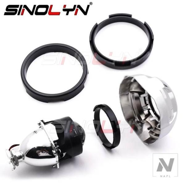 【並行輸入品】センターリング 2.5インチバイキセノンプロジェクターレンズ 3.0インチプロジェクタ...