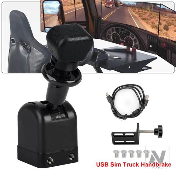 【並行輸入品】USB トラックハンドブレーキ SIMRACING ゲームロジクール G27 G29 ...