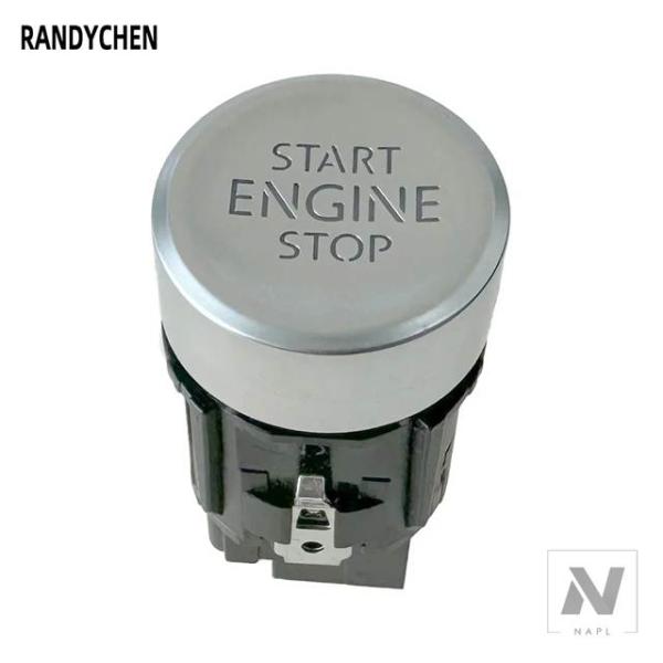 【並行輸入品】VW 白色光エンジンスタートストップボタンスイッチゴルフ 7 7.5 GTI GTD ...