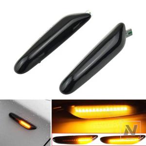 【並行輸入品】BMW 2* 12V LED 車シーケンシャルウィンカーライト 63137253325 63137253326 E46 E60 E61 E81 E82 E83 X3 E84 X1 E90 E91 E92 E93