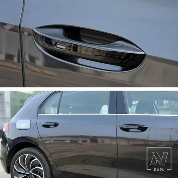 【並行輸入品】VW ゴルフ 8 MK8 2020 - 2022 外装カーアクセサリードアハンドルキャ...