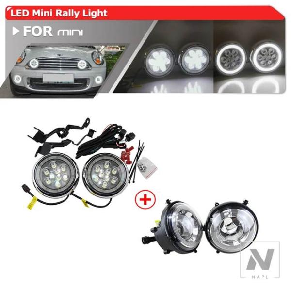 【並行輸入品】ミニクーパー R55 R57 R58 R60 R61 COUNTRYMAN用 LEDフ...