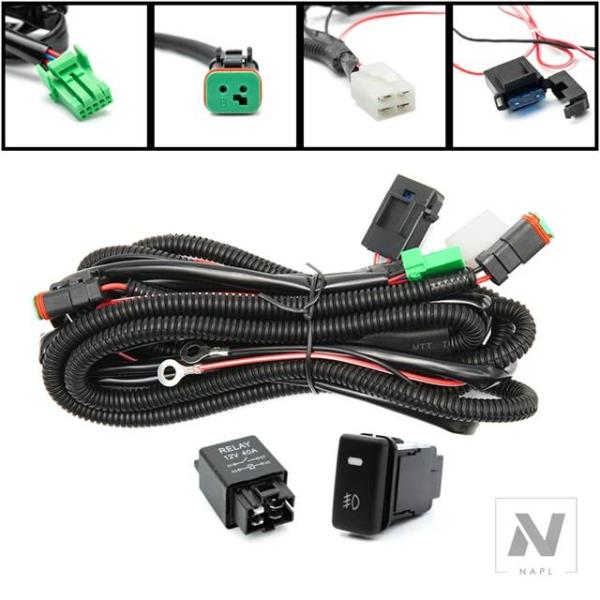 並行輸入品 トヨタ DEUTSCH DT DTP オン/オフスイッチ 配線ハーネス ヒューズリレーキ...