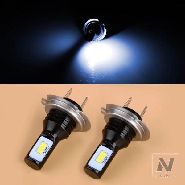 【並行輸入品】ホンダ 2個 12V 80W 10000K H7 3570 アイスブルー LED ヘッ...