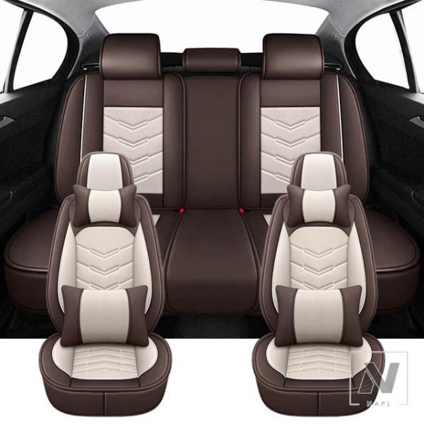 【並行輸入品】汎用 レクサス SONGE FILLE FLAX フルセット クッション カーシートカ...