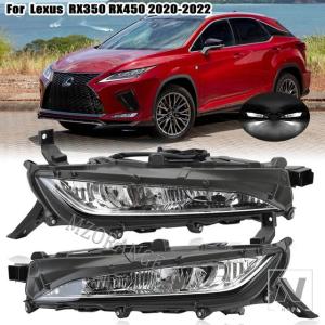 並行輸入品 レクサス RX350 RX450H Fスポーツ 2019-2022 LEDフォグランプ ヘッドライト フロント LED DRL フォグランプ フォグランプ